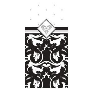 6 Packs Damask‎ EVER AFTER Swankie Hankie Purse Tissue Pack Wedding Favors